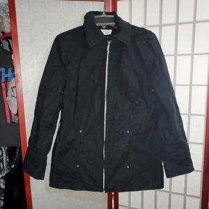 EUC Calvin Klein black lightweight prof. Jacket
